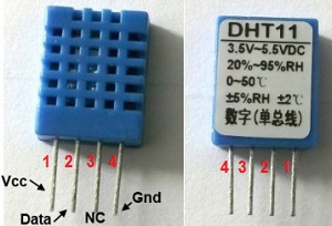 DHT11 Temperatur- und Luftfeuchtigkeitssensor
