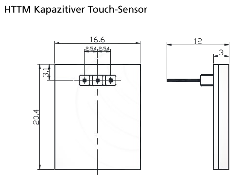 Kapazitiver Touch-Sensor