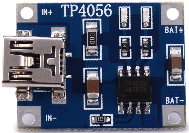 TP4056 1A Micro USB Battery Charging Board