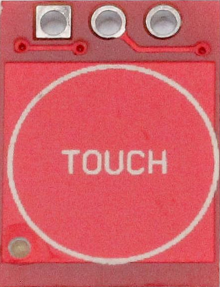 Kapazitiver Touch-Sensor Vorderseite