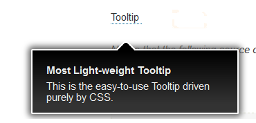 Tooltip Strong